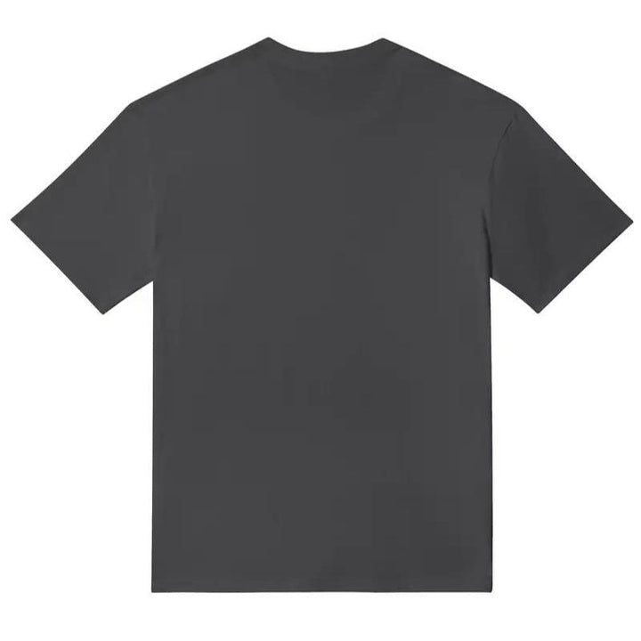 High neck men's long sleeve t-shirt, offering soft comfort and modern style for versatile wear.