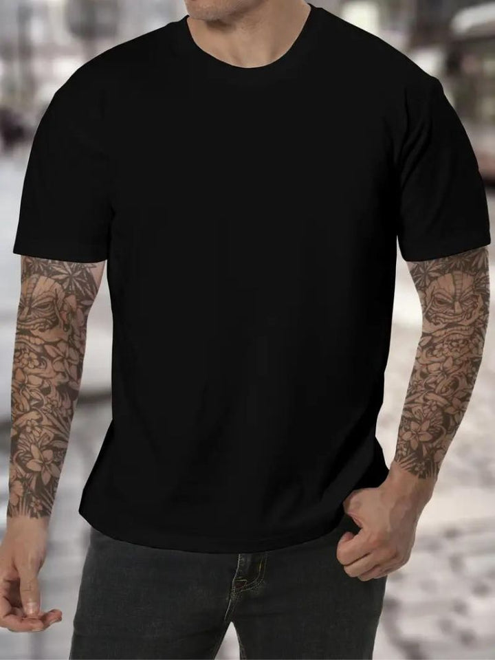 Men's comfortable high neck long sleeve top, a versatile wardrobe essential for modern apparel.