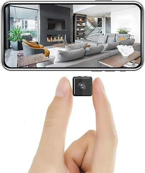 Home Wireless Security Camera 1080p HD with Night Vision for smart home surveillance.