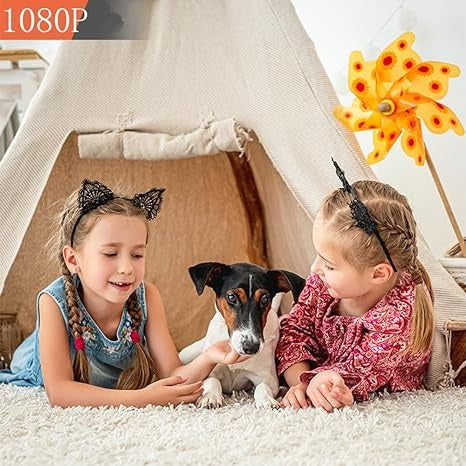 Weatherproof outdoor wireless security camera, 1080p HD with night vision for reliable home surveillance.