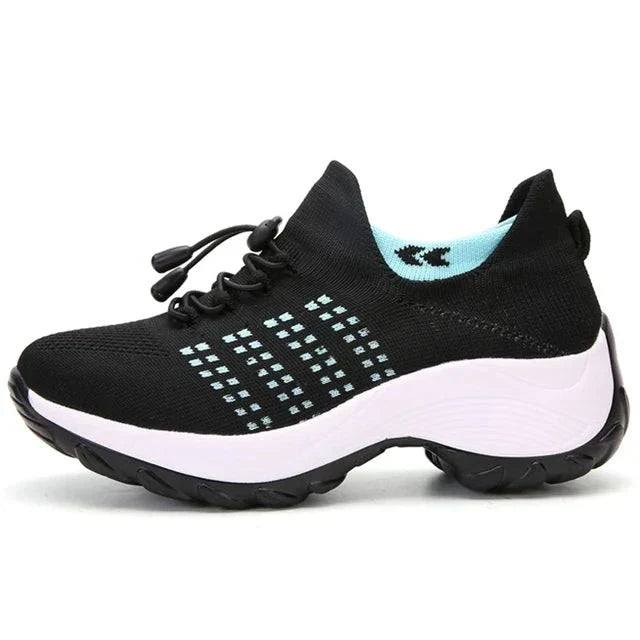 Durable women's orthopedic walking sneakers, built for comfort, arch support, and pain relief.