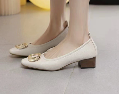 Versatile women's block heels, offering comfortable support & classic elegance for office, party, or everyday wear.