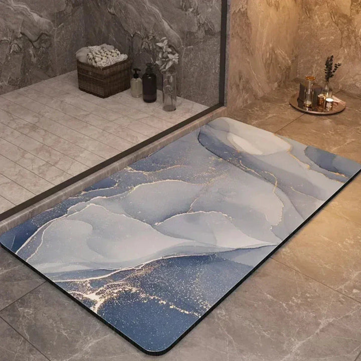 Unisex quick-drying anti-slip bath mat. Ideal for all bathrooms, offering safety, comfort, & hygiene.