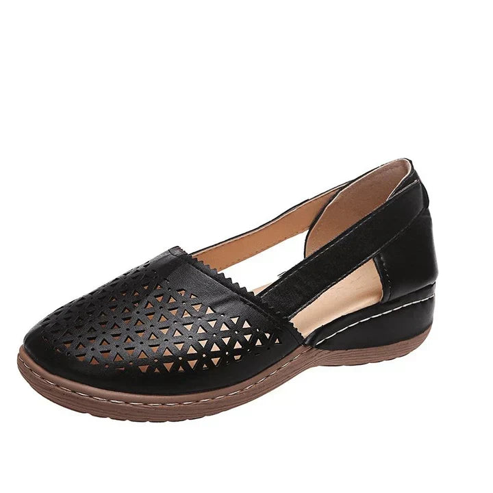 Versatile women's Orthobliss slingback flats. All-day comfort, ideal for casual to elegant summer wear.