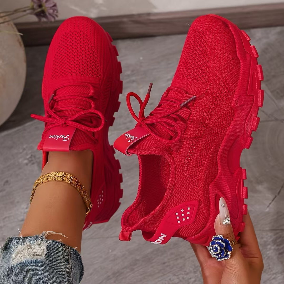 Walking shoes for women: orthopaedic trainers designed for comfort, pain relief, and arch support.