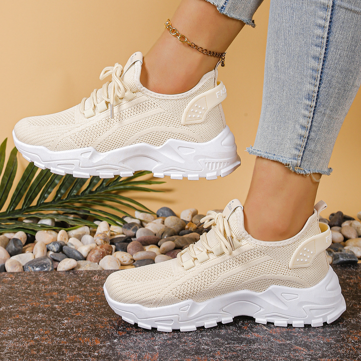 Women's orthopaedic trainers for all-day comfort, providing arch support and foot pain relief.