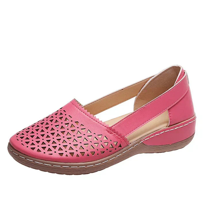 Chic Orthobliss slingback flats offering superior comfort for women. Ideal for elegant everyday wear.