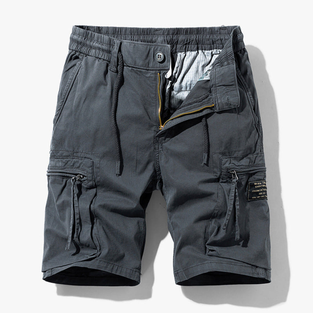 Men's stylish cargo shorts, designed for adventure, comfort, and versatile summer casual wear.