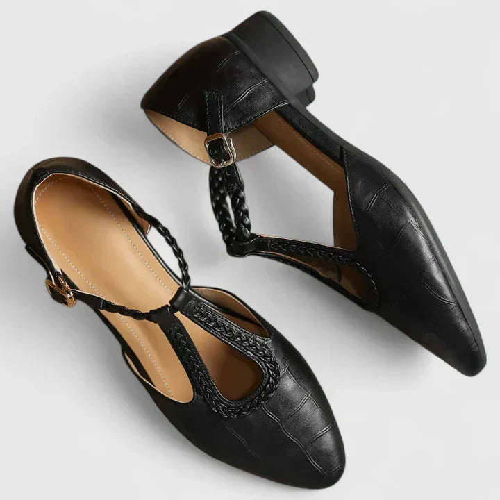Adjustable women's orthopaedic shoes offering ultimate arch support for comfortable walking & casual wear.