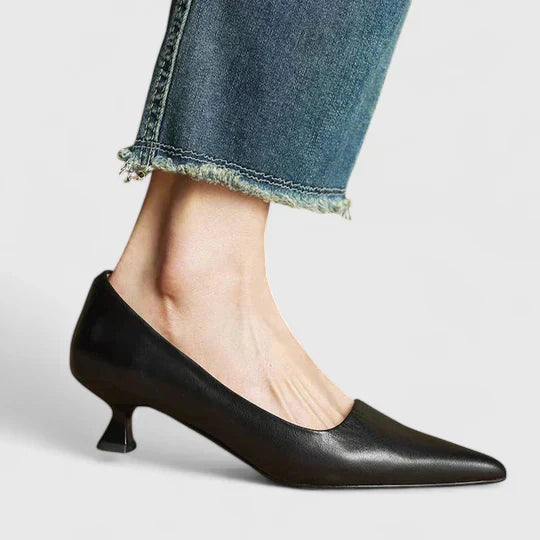 Supportive women's work heels, offering all-day comfort & sophisticated style for professional settings.