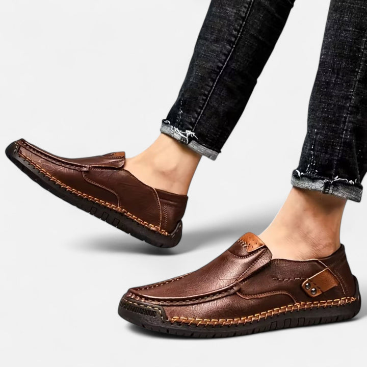 Walk in comfort with men's lightweight slip-on shoes, perfect for casual and everyday style.