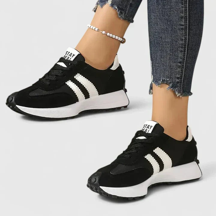 Women's stylish orthopaedic trainers for all-day comfort, arch support, and lightweight everyday wear.