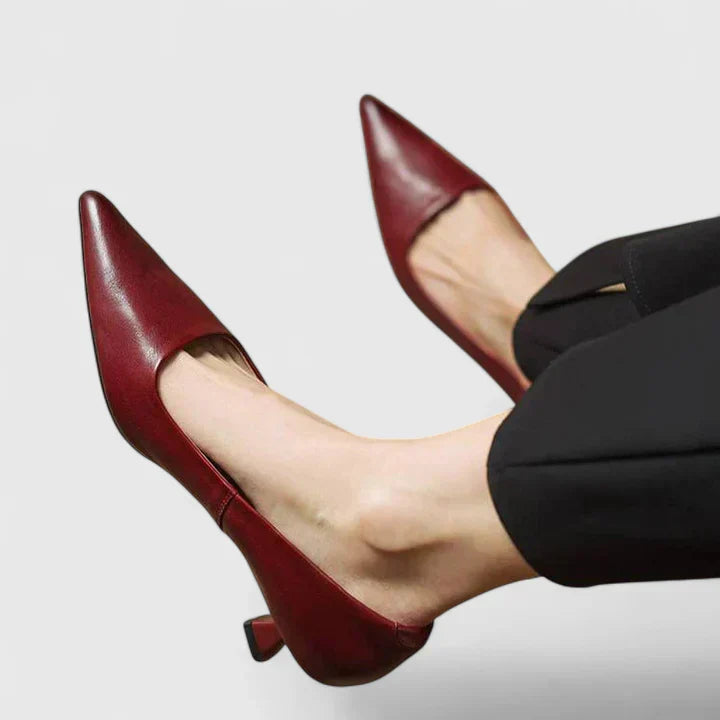 Women's orthopedic heels, stylish & comfortable for all-day wear. Elegant dress shoes with support.