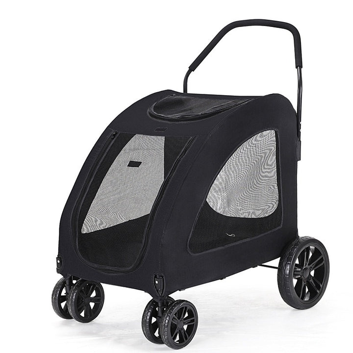Large Dog Stroller with High Strength & Spacious Design