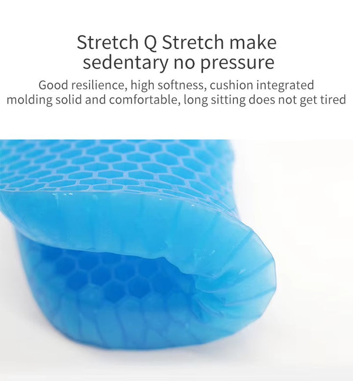 Orthopedic Gel Seat Cushion for Tailbone and Back Support