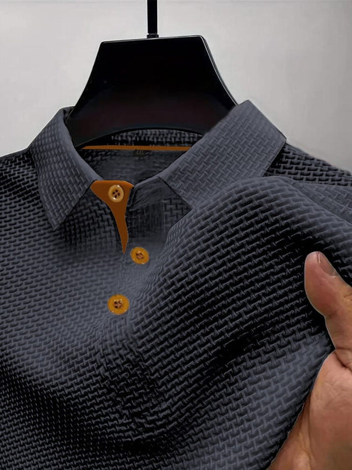 Versatile men's fashion polo, a classic shirt for smart casual events or elevated daily comfort.