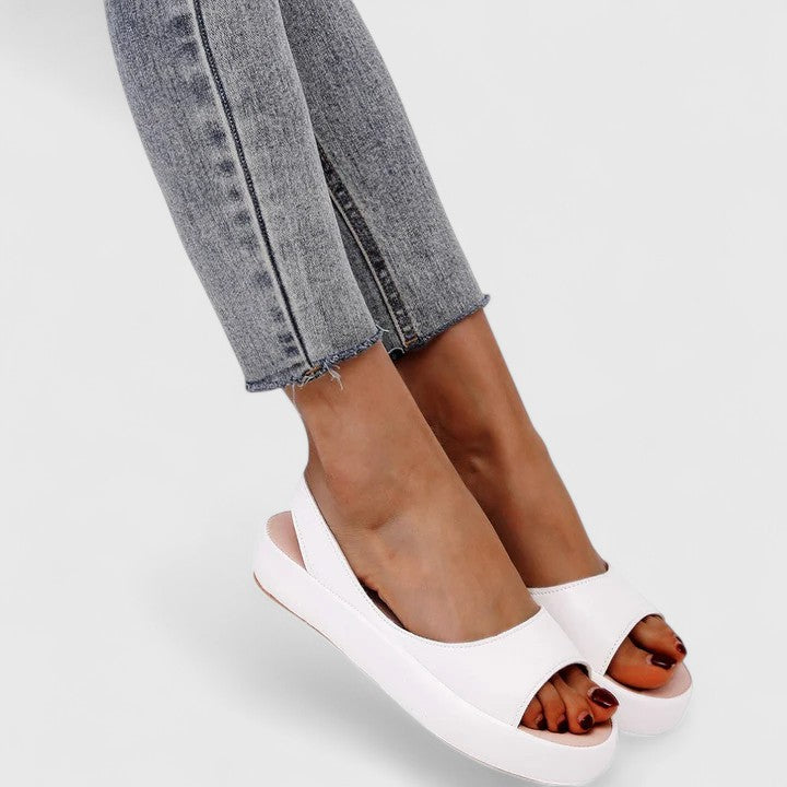 Vibrant Women's Emrynn Orthopedic Sandals, offering stylish comfort footwear and excellent arch support.