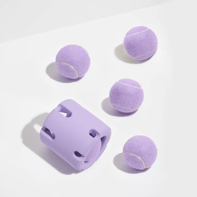 Interactive BallTrap dog puzzle toy made from durable, eco-friendly natural rubber for mental and active play.