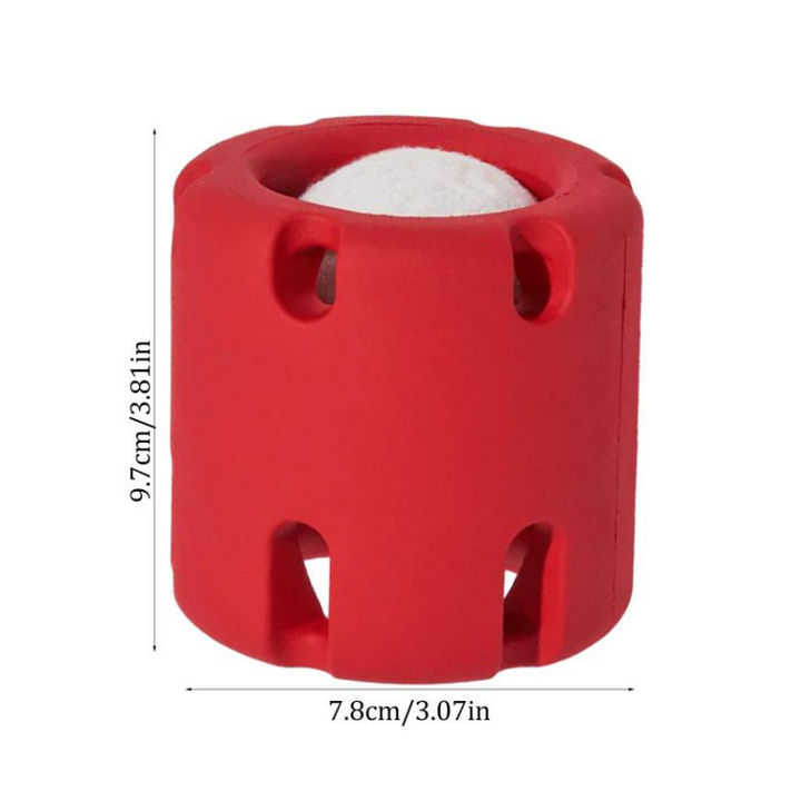 BallTrap interactive dog toy, a durable natural rubber puzzle for active play & mental enrichment. Eco-friendly.