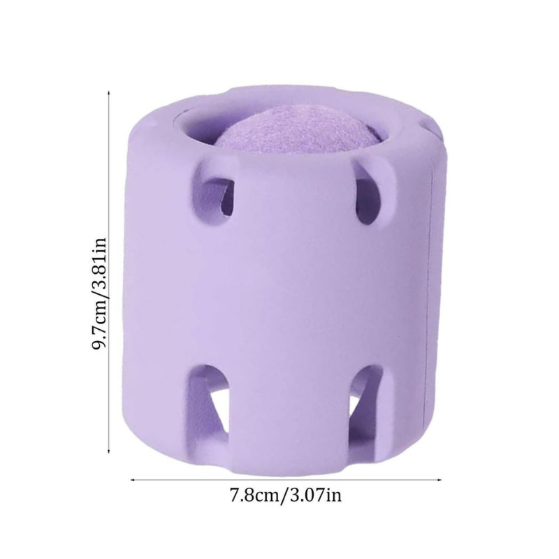 Eco-friendly, durable natural rubber BallTrap interactive dog toy for hours of active & mental enrichment play.