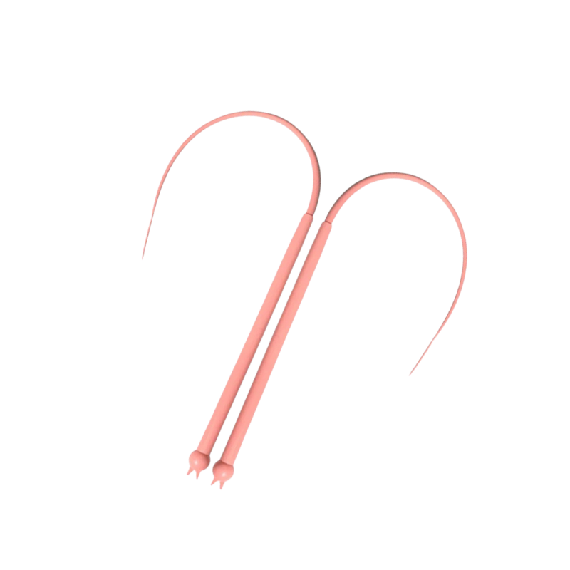 Fun interactive cat teaser stick toy for stimulating pet play, enrichment & exercise. Durable silicone.