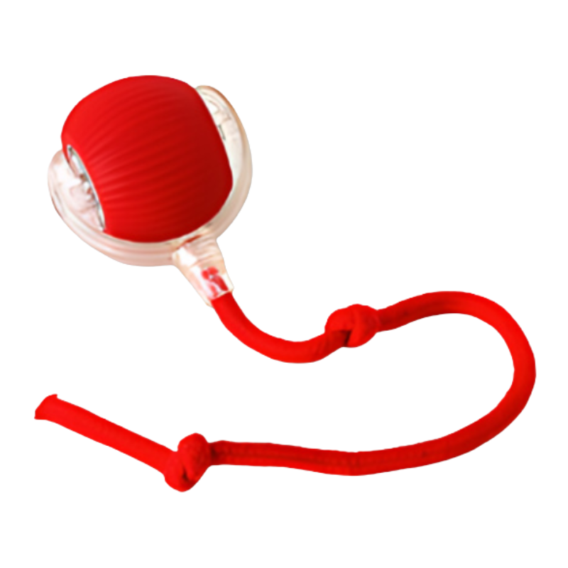 Durable interactive dog chase toy provides mental stimulation & physical activity. Rechargeable for endless pet fun.