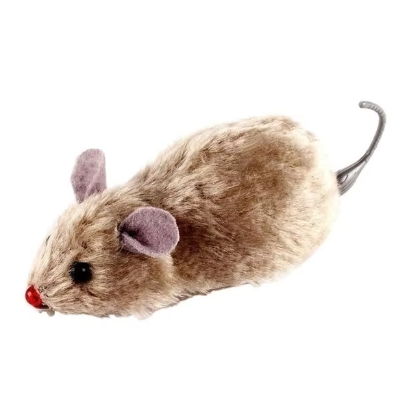 Active cat's interactive electric mouse toy. Perfect for stimulating hunting instincts & playful pet fun.