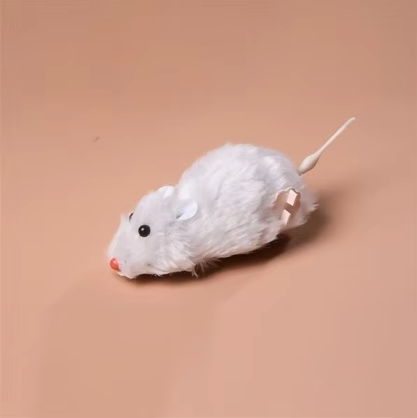 Electric interactive mouse toy for cats. Encourages active play, hunting, and keeps felines engaged.