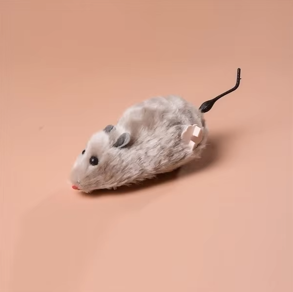 Engaging interactive electric mouse toy for cats. Promotes active hunting play and healthy feline exercise.