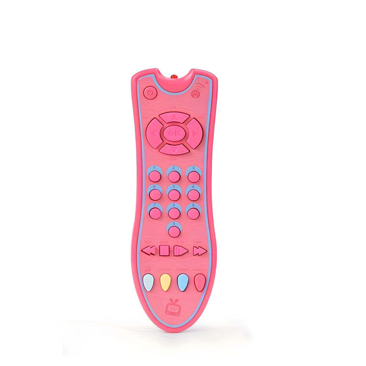 Baby interactive musical remote control toy for early learning. Educational fun for toddlers, great kids gift.