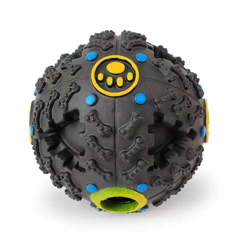 Dog Interactive Squeaky Ball with Treat Dispenser – Lunirel