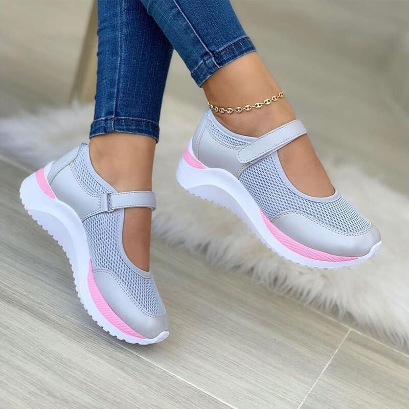Women's orthopedic comfort walking shoes for all-day support, pain relief, and active wear.