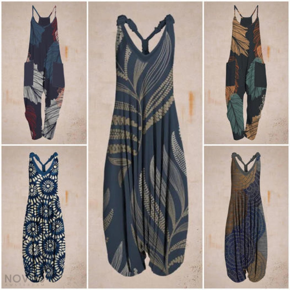 Women's stylish and airy casual jumpsuit for all-day comfort.