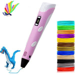Pink + 20Pcs Color Filament (100M)