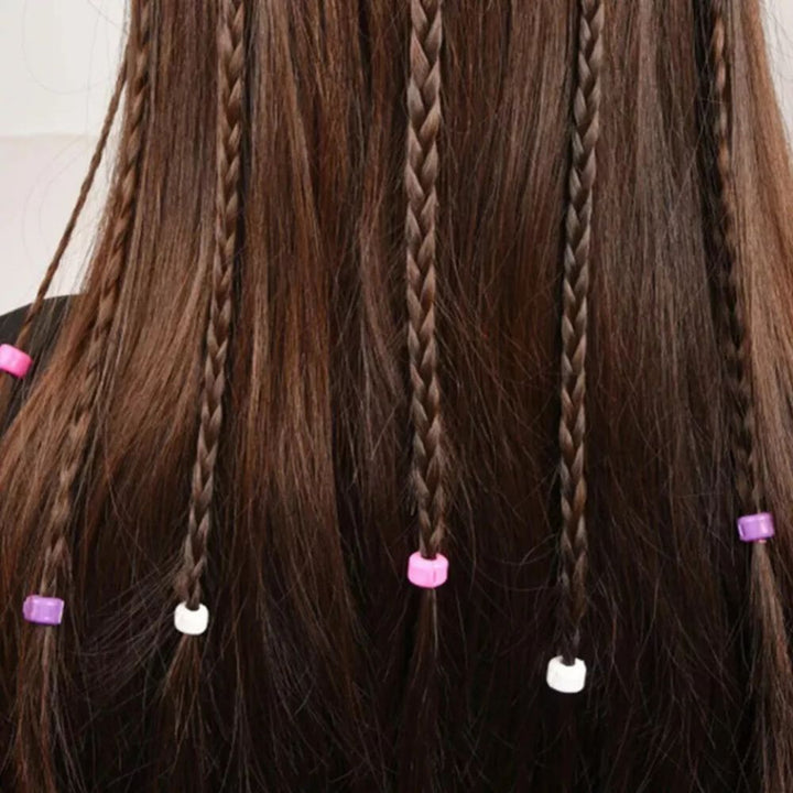 Children's automatic hair braider, a fun and quick hairstyling tool for easy, beautiful braids.