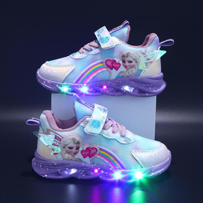 Durable children's light-up LED footwear, built to withstand active play & easy to clean.