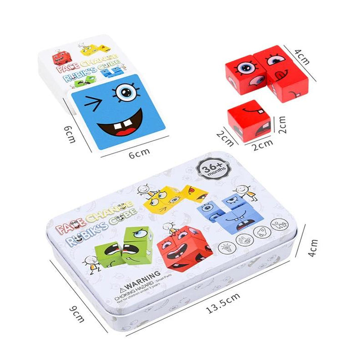 Educational logic puzzle board game for children, enhancing skill development and creative play.