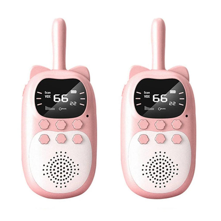 Durable rechargeable walkie talkies for boys and girls, perfect for outdoor play and adventure gear.