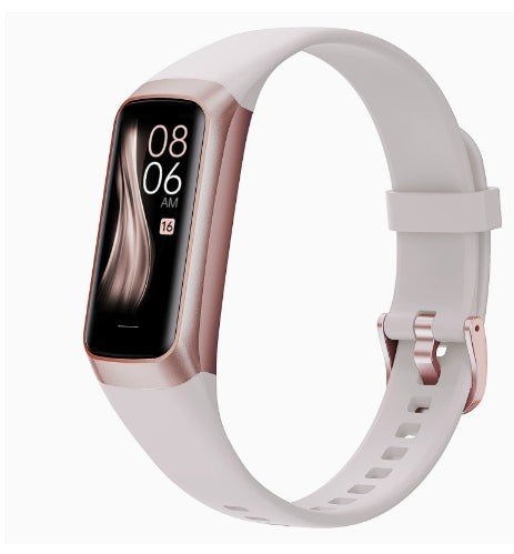 Kids' fitness tracker smartwatch, monitoring heart rate and sleep, designed for junior health & activity.