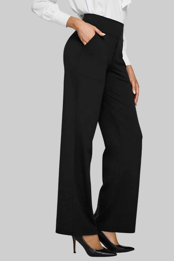 Elegant women's straight leg pants, great for casual outings or formal settings.