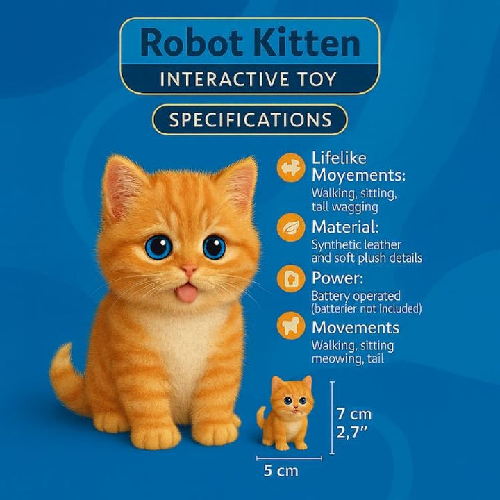 Lifelike interactive cuddly cat toy, a soft plush pet for children to enjoy imaginative play and emotional connection.