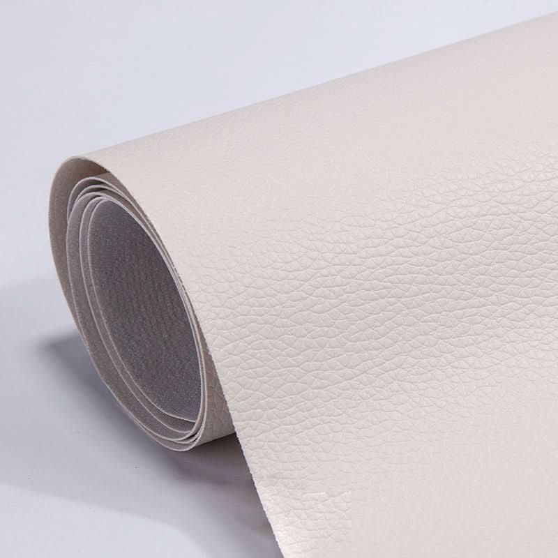 Fix car seats & sofas: large self-adhesive faux leather repair patch, easy application.