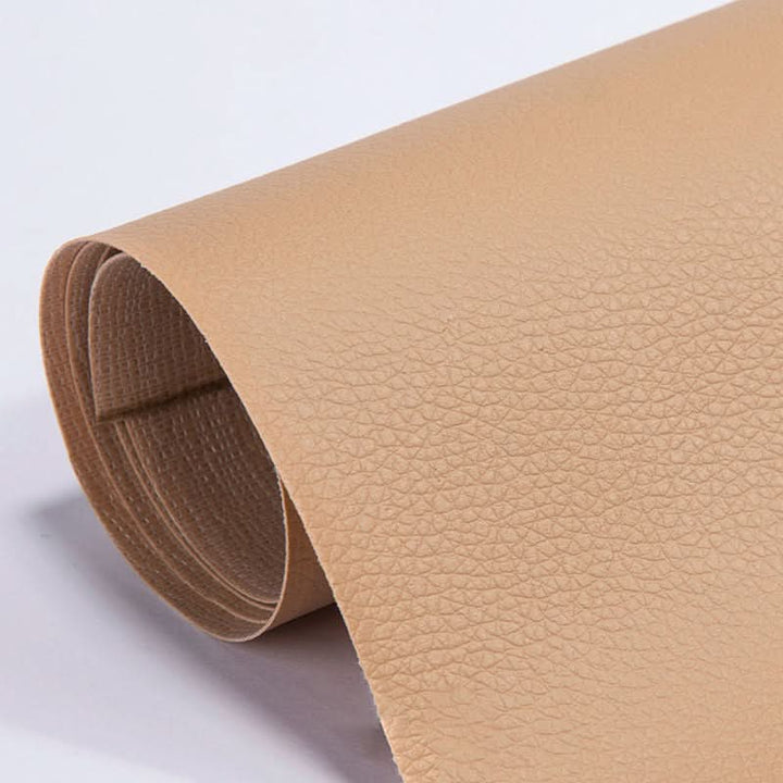 19.7x53.9 inch self-adhesive leather repair patch for durable vinyl & faux leather fixes.