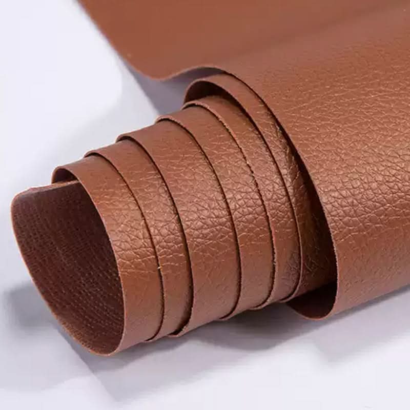 Giant 19.7x53.9 inch self-adhesive patch for leather & vinyl furniture repair.