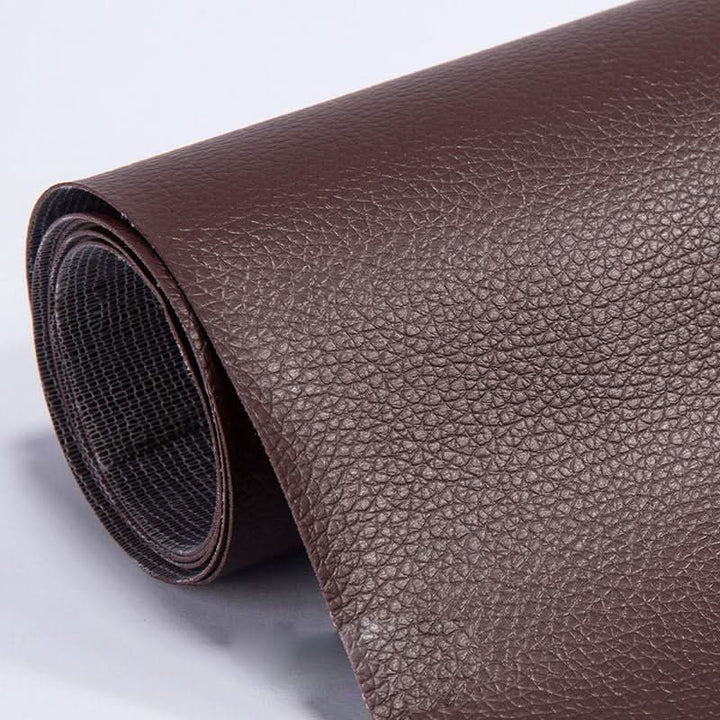 Easy DIY vinyl repair with a large 19.7x53.9 inch self-adhesive faux leather patch.