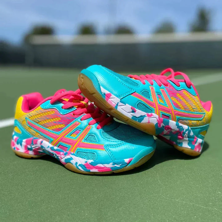 Comfortable women's orthopedic tennis shoes with arch support for foot health & all-day wear.