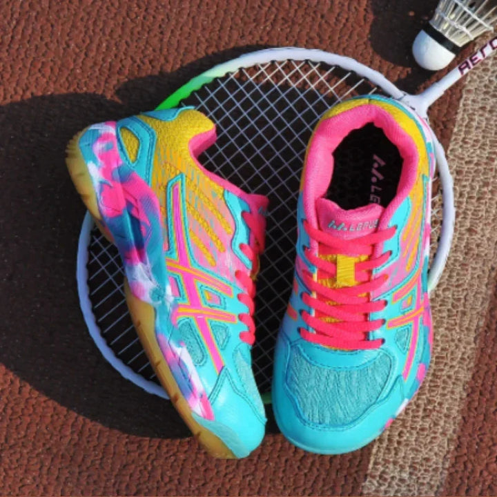 Modern women's athletic shoes, perfect for dynamic sports, fitness activities, and versatile activewear.