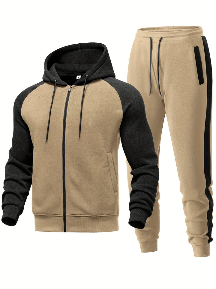 Men's comfortable joggers from a casual athletic set, perfect for everyday wear and sporty fashion.