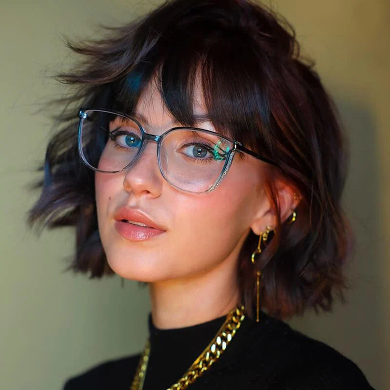 Chic women's luxury reading glasses. Timeless design, comfortable frames, stylish vision accessory.