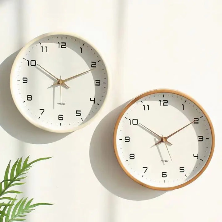 Minimalist Wooden Wall Clock